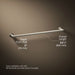 KOHLER K-97882 Kumin 24" towel bar, vibrant brushed nickel - view 5