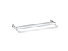KOHLER K-97890 Kumin 24" double towel bar, polished chrome