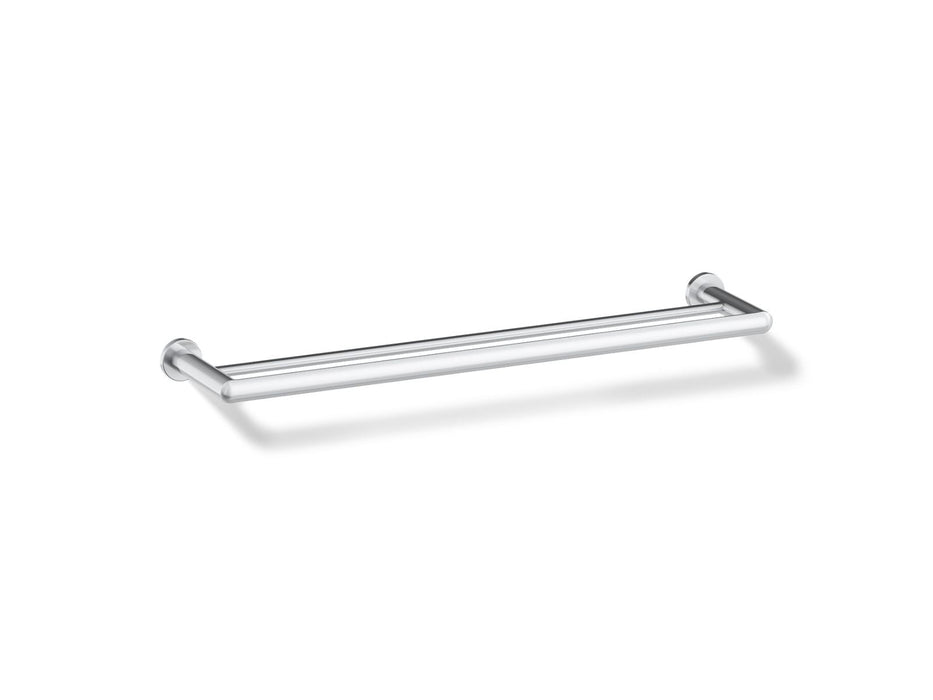 KOHLER K-97890 Kumin 24" double towel bar, polished chrome