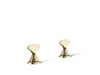 KOHLER K-98068-6 Artifacts T-handle bathroom sink faucet handles, vibrant french gold