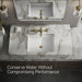 KOHLER K-98068-6 Artifacts T-handle bathroom sink faucet handles, vibrant french gold - view 5