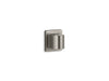 KOHLER K-98347 Awaken Fixed wall holder, vibrant brushed nickel