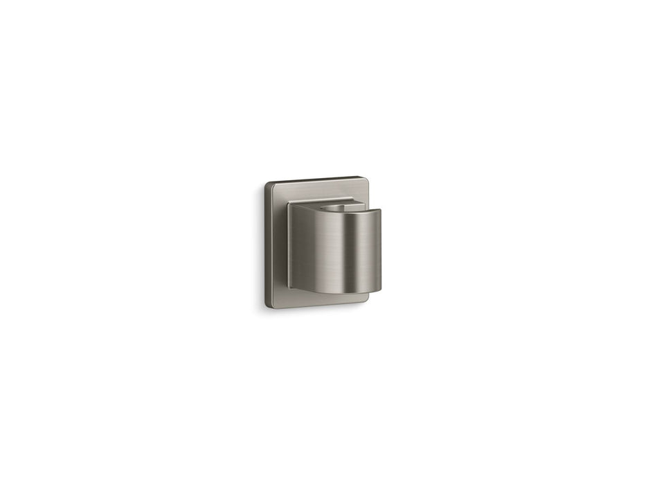 KOHLER K-98347 Awaken Fixed wall holder, vibrant brushed nickel