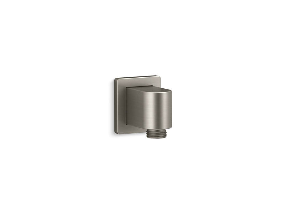 KOHLER K-98350 Awaken Wall-mount supply elbow, vibrant brushed nickel