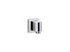 KOHLER K-98351 Awaken Wall-mount supply elbow with check valve, polished chrome