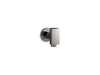 KOHLER K-98353 Exhale Wall-mount supply elbow with check valve, vibrant titanium