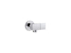 KOHLER K-98354 Exhale Wall-mount handshower holder with supply elbow and check valve, polished chrome