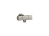 KOHLER K-98355 Exhale Wall-mount handshower holder with supply elbow and volume control, vibrant brushed nickel
