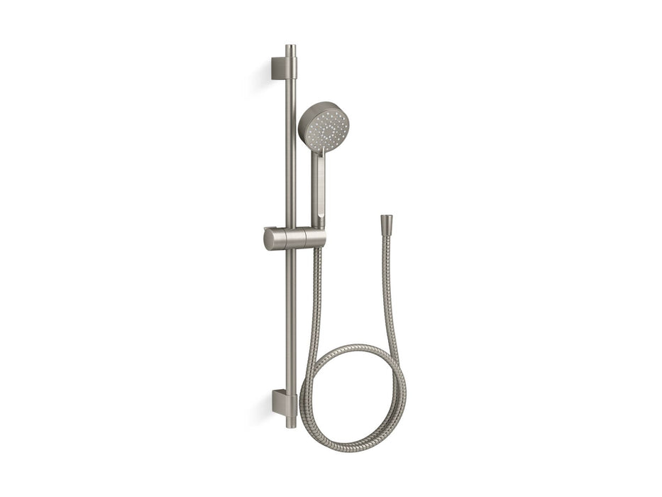 KOHLER K-98361-Y Awaken 27" three-function handshower kit, 2.5 gpm, vibrant brushed nickel