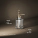 KOHLER K-98630 Artifacts Soap dispenser, vibrant brushed bronze - view 4
