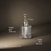 KOHLER K-98630 Artifacts Soap dispenser, vibrant polished nickel - view 4