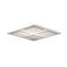 KOHLER K-98740 WaterTile Overhead shower panel with four 22-nozzle sprayheads, vibrant brushed nickel