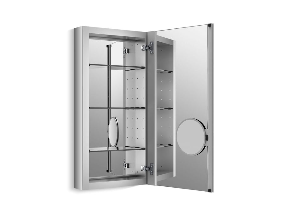 3/4 view of product with door open
