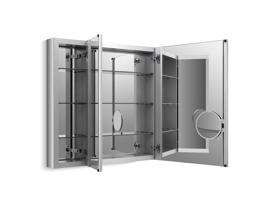 KOHLER K-99011 Verdera 40" x 30" three-door medicine cabinet, not applicable - view 2