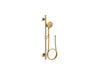 KOHLER K-99242-G Awaken 30" deluxe three-function handshower kit, 1.75 gpm, vibrant brushed moderne brass