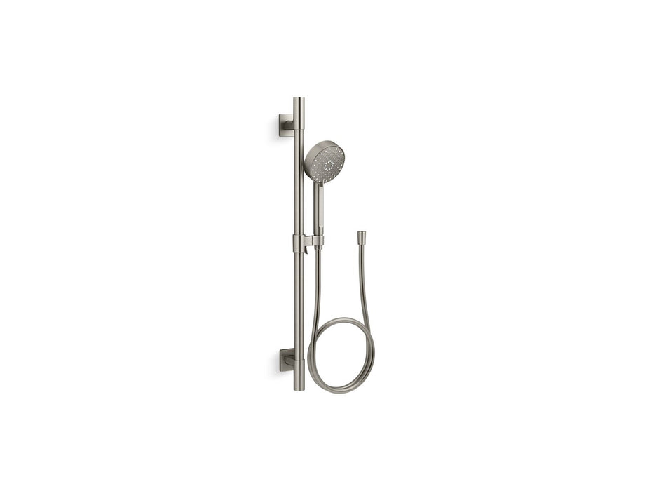 KOHLER K-99242-Y Awaken 30" deluxe four-function handshower kit, 2.5 gpm, vibrant brushed nickel