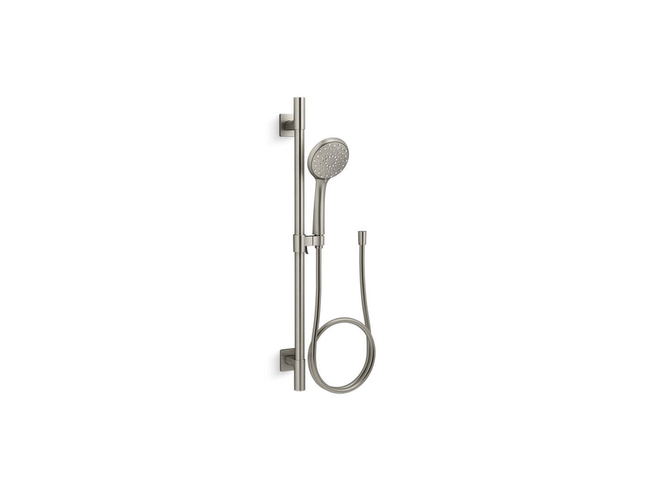 KOHLER K-99243-G Awaken 30" deluxe three-function handshower kit, 1.75 gpm, vibrant brushed nickel