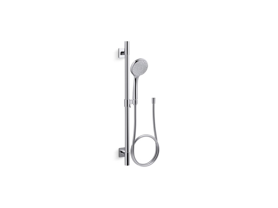 KOHLER K-99243-Y Awaken 30" deluxe four-function handshower kit, 2.5 gpm, polished chrome