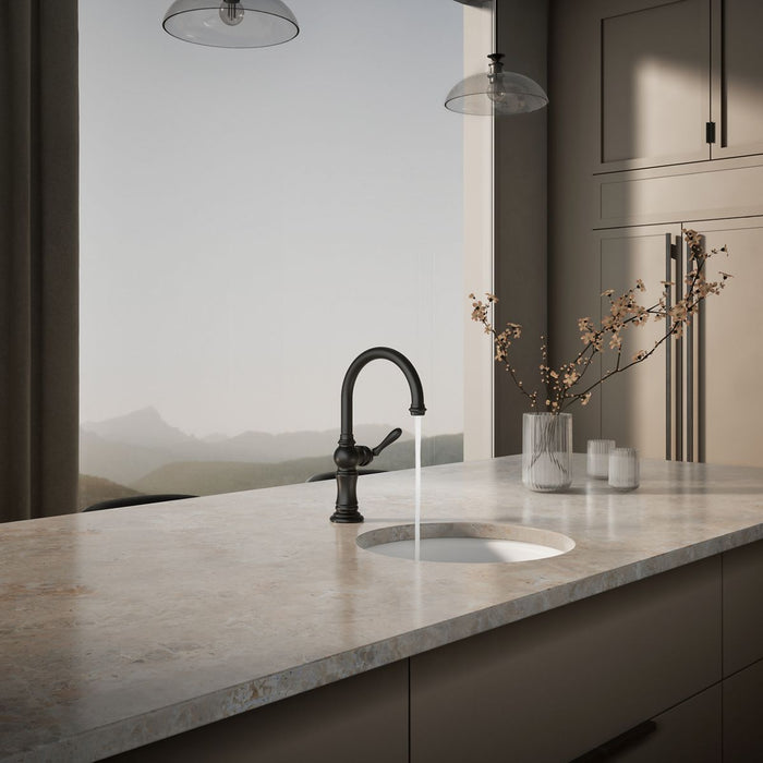 KOHLER K-99264 Artifacts Single-handle kitchen sink faucet