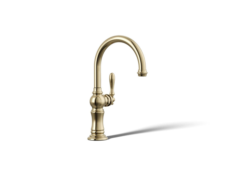 KOHLER K-99264 Artifacts Single-handle kitchen sink faucet