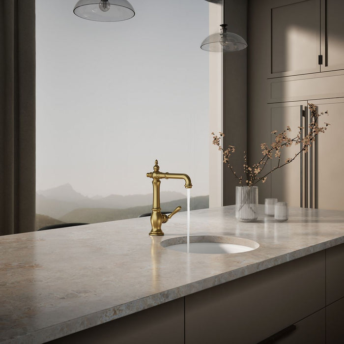 KOHLER K-99267 Artifacts Single-handle bar sink faucet