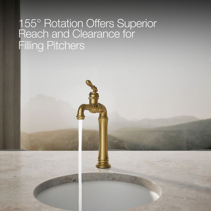 KOHLER K-99268 Artifacts Single-handle bar sink faucet