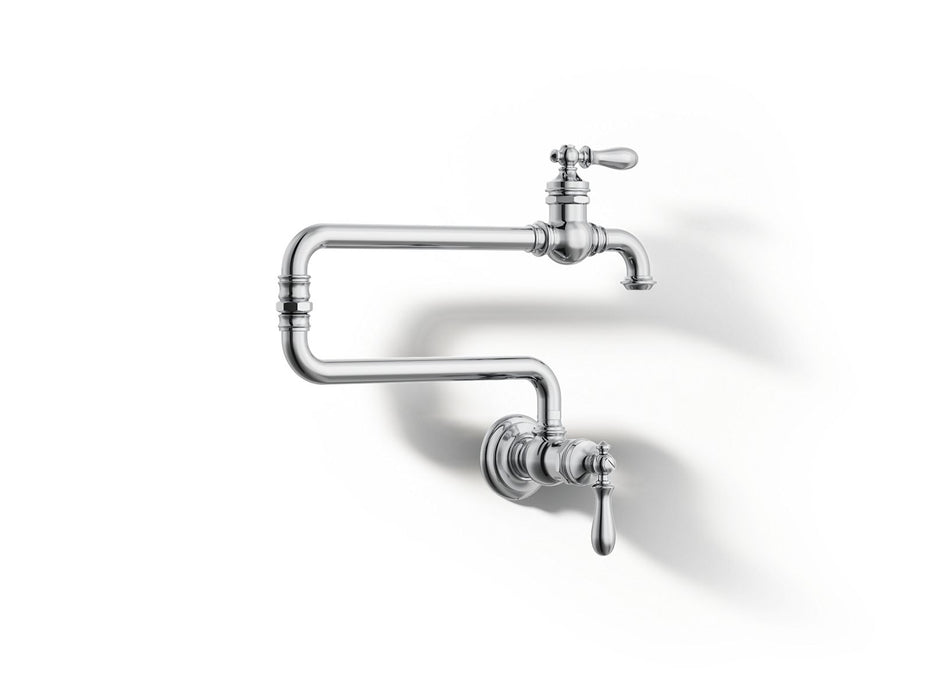 KOHLER K-99270 Artifacts Wall-mount pot filler, polished chrome