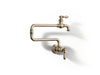 KOHLER K-99270 Artifacts Wall-mount pot filler, vibrant brushed bronze