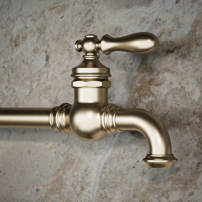 KOHLER K-99270 Artifacts Wall-mount pot filler, vibrant brushed bronze - view 5