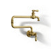 KOHLER K-99270 Artifacts Wall-mount pot filler, vibrant brushed moderne brass - view 3