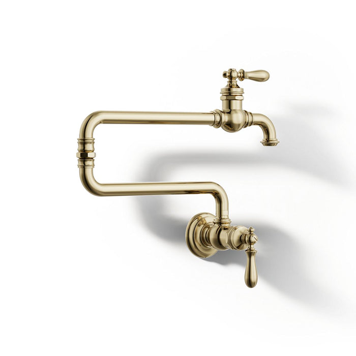 KOHLER K-99270 Artifacts Wall-mount pot filler, vibrant french gold - view 3