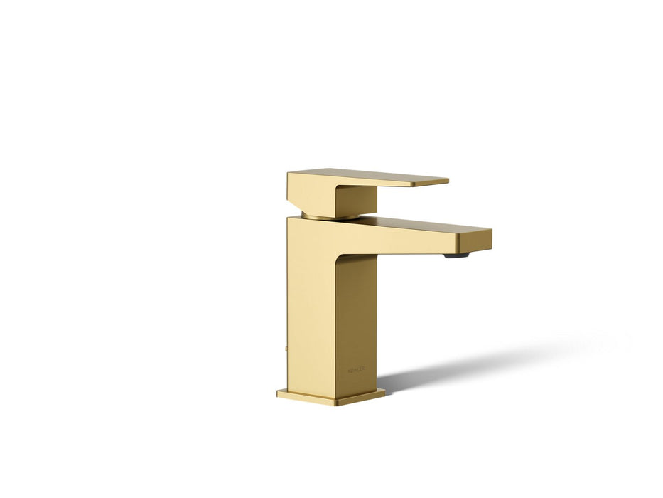 KOHLER K-99760-4N Honesty Single-handle bathroom sink faucet, 0.5 gpm, vibrant brushed moderne brass