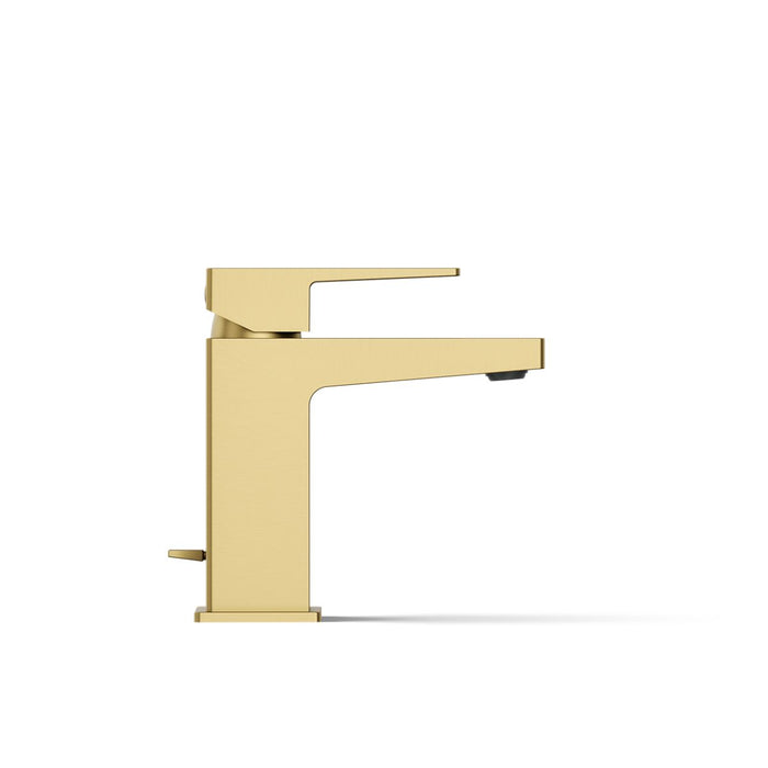 KOHLER K-99760-4N Honesty Single-handle bathroom sink faucet, 0.5 gpm, vibrant brushed moderne brass - view 3