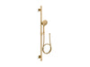 KOHLER K-99898 Awaken G110 2.0 gpm premium slidebar kit, vibrant brushed moderne brass