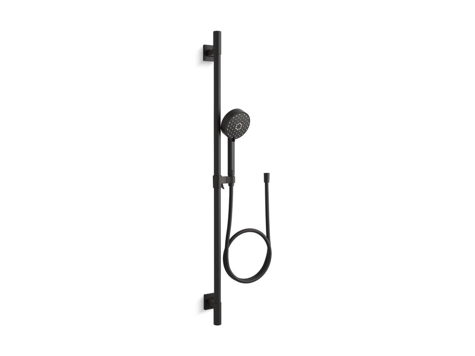 KOHLER K-99898-Y Awaken 42" deluxe four-function handshower kit, 2.5 gpm, matte black