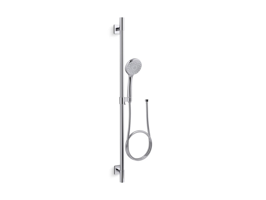 KOHLER K-99899-Y Awaken 42" premium four-function handshower kit, 2.5 gpm, polished chrome