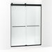 KOHLER K-CA33777-10L Stoneridge 80-5/16" H frameless sliding shower door with 3/8" -thick Crystal Clear glass