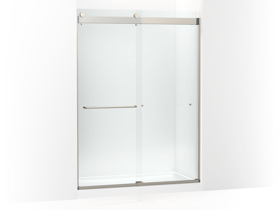 KOHLER K-CA33780-10L Stoneridge 80-5/16" H frameless sliding shower door with 3/8" -thick Crystal Clear glass