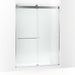 KOHLER K-CA33780-10L Stoneridge 80-5/16" H frameless sliding shower door with 3/8" -thick Crystal Clear glass