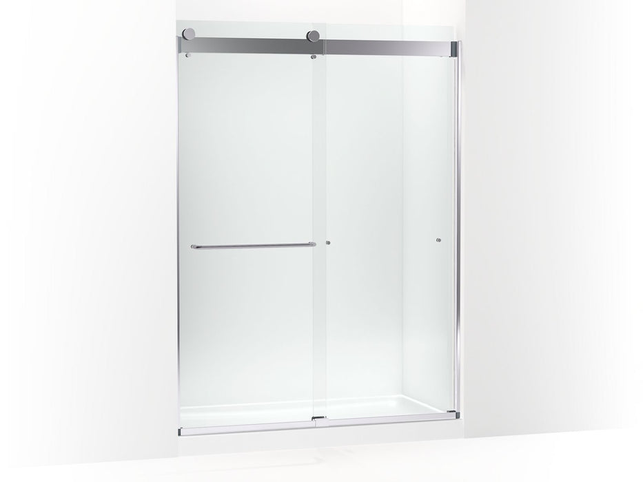 KOHLER K-CA33780-10L Stoneridge 80-5/16" H frameless sliding shower door with 3/8" -thick Crystal Clear glass