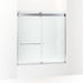 KOHLER K-CA33782-10L Stoneridge 61-7/16" H frameless sliding bath door with 3/8" -thick Crystal Clear glass