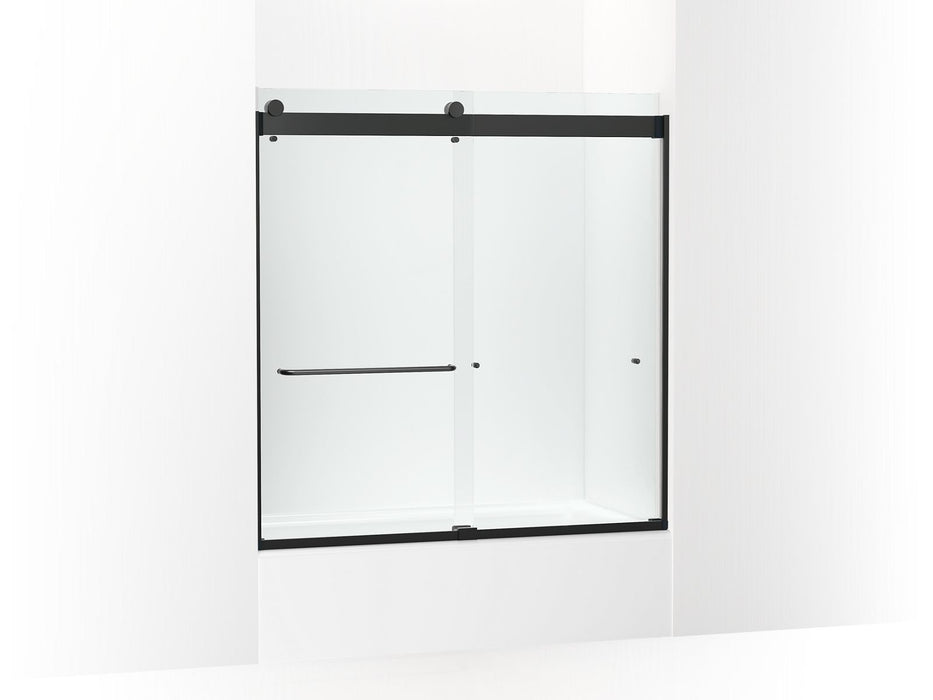 KOHLER K-CA33782-10L Stoneridge 61-7/16" H frameless sliding bath door with 3/8" -thick Crystal Clear glass
