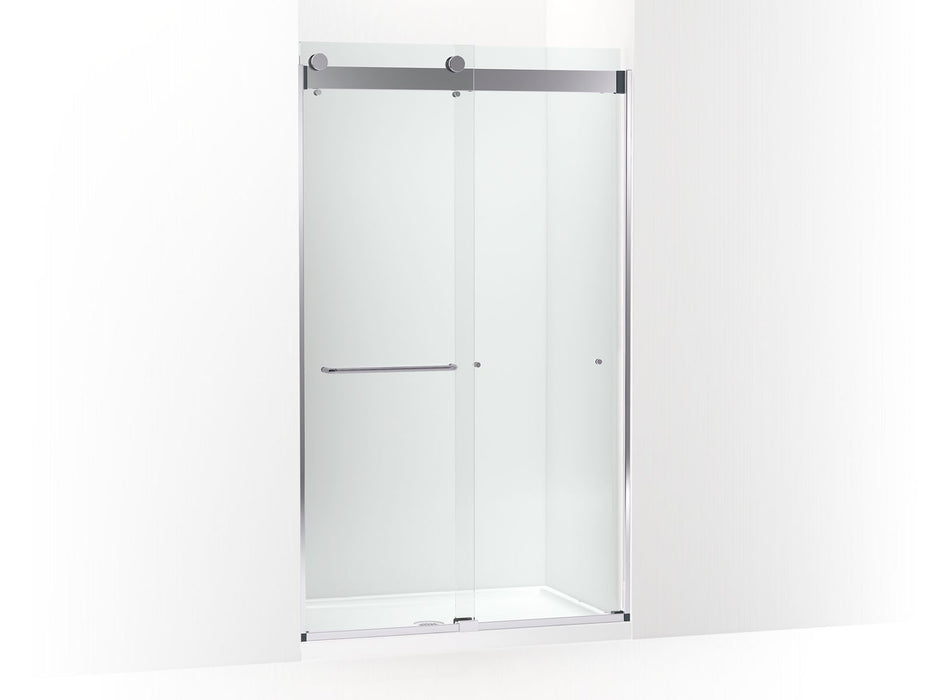 KOHLER K-CA33783-10L Stoneridge 80-5/16" H frameless sliding shower door with 3/8" -thick Crystal Clear glass