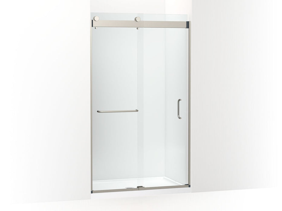 KOHLER K-CA33787-10L Stoneridge 80-5/16" H frameless sliding shower door with 3/8" -thick Crystal Clear glass