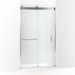 KOHLER K-CA33787-10L Stoneridge 80-5/16" H frameless sliding shower door with 3/8" -thick Crystal Clear glass