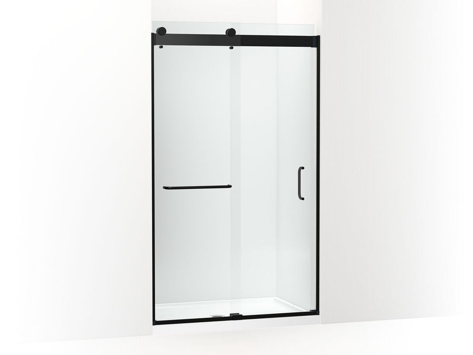 KOHLER K-CA33787-10L Stoneridge 80-5/16" H frameless sliding shower door with 3/8" -thick Crystal Clear glass