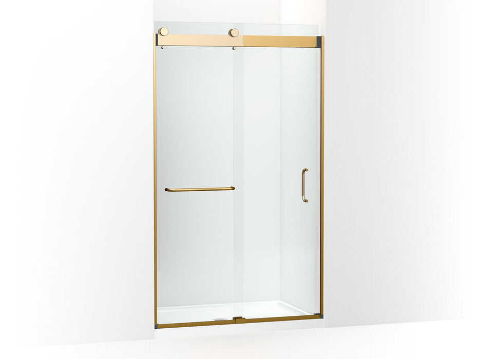 KOHLER K-CA33787-10L Stoneridge 80-5/16" H frameless sliding shower door with 3/8" -thick Crystal Clear glass