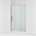 KOHLER K-CA37595-8L Statement 76" H pivot shower door with 5/16"-thick glass, anodized brushed nickel
