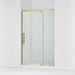 KOHLER K-CA37596-8L Statement 76" H pivot shower door with 5/16"-thick glass, vibrant brushed moderne brass - view 4