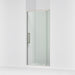 KOHLER K-CA37598-8L Statement 76" H pivot shower door with 5/16"-thick glass, anodized brushed nickel